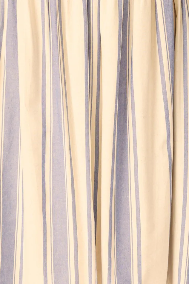 Alex Midi With Sash French Stripe Blue Women Natalie Martin Dresses