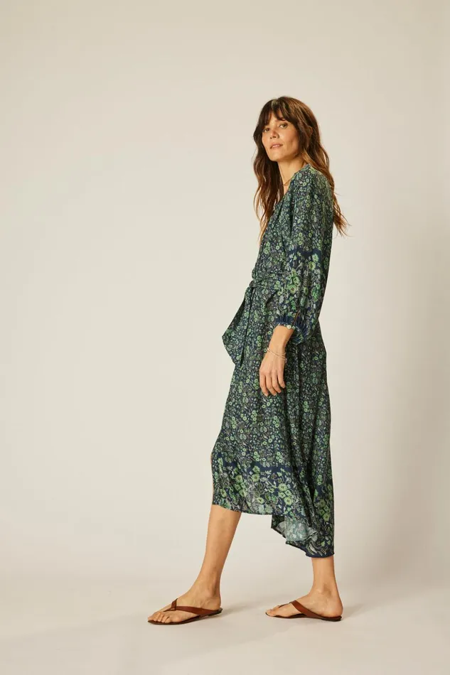 Alex Midi With Sash Petite Fleur Rose Women Natalie Martin Dresses