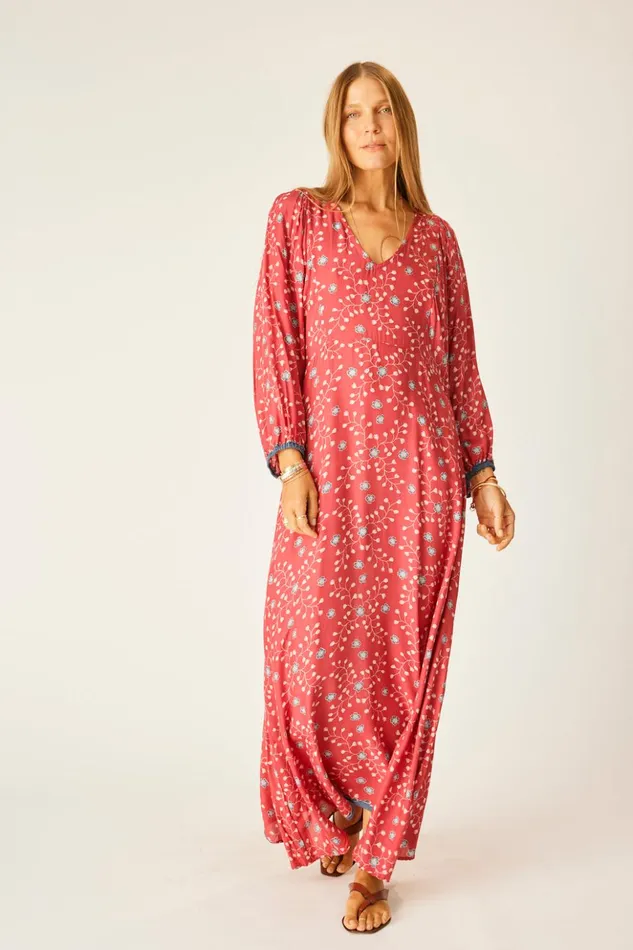 Alice Dress Pinwheel Barn Red Women Natalie Martin Dresses