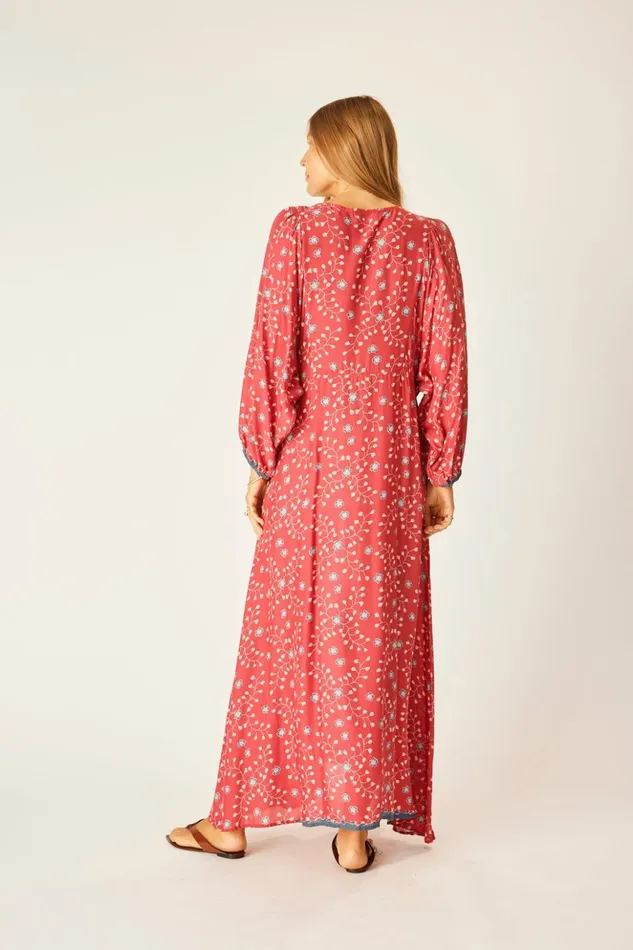 Alice Dress Pinwheel Barn Red Women Natalie Martin Dresses