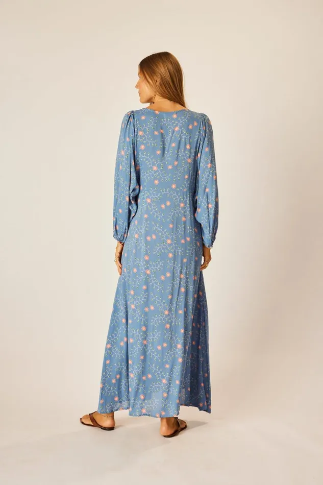 Alice Dress Pinwheel Denim Women Natalie Martin Dresses