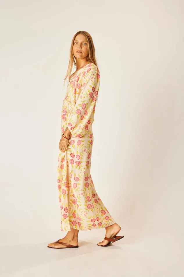Alice Dress Prairie Dusty Crimson Women Natalie Martin Dresses