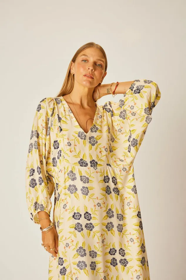 Alice Dress Prairie Indigo Women Natalie Martin Dresses