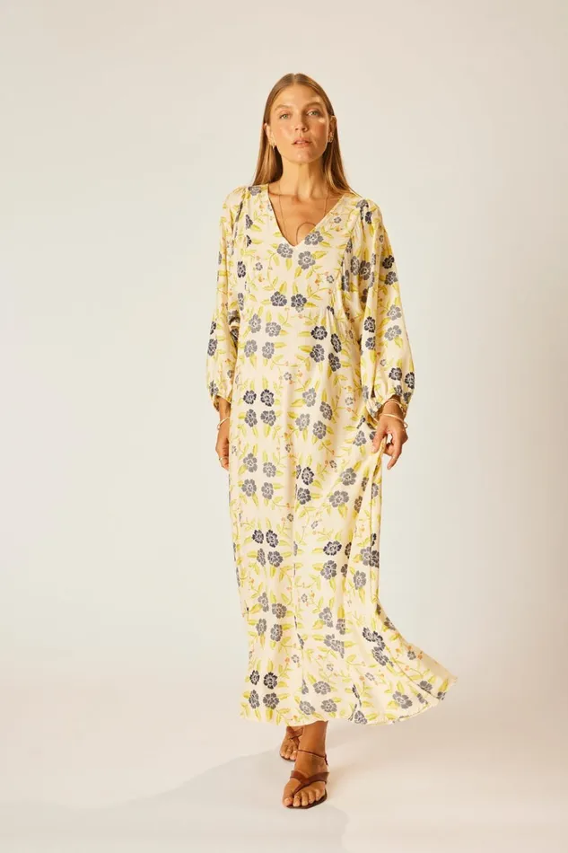 Alice Dress Prairie Indigo Women Natalie Martin Dresses