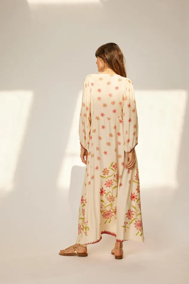 Alice Dress Starflower Cream Women Natalie Martin Dresses