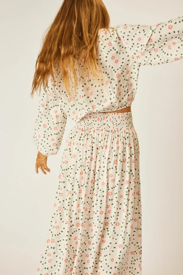 Amelia Top Pinwheel Cotton Women Natalie Martin Tops