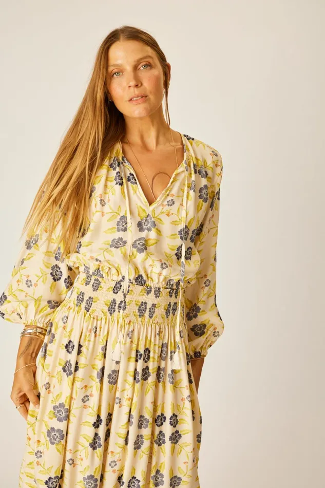 Amelia Top Prairie Indigo Women Natalie Martin Tops