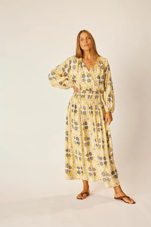 Amelia Top Prairie Indigo Women Natalie Martin Tops