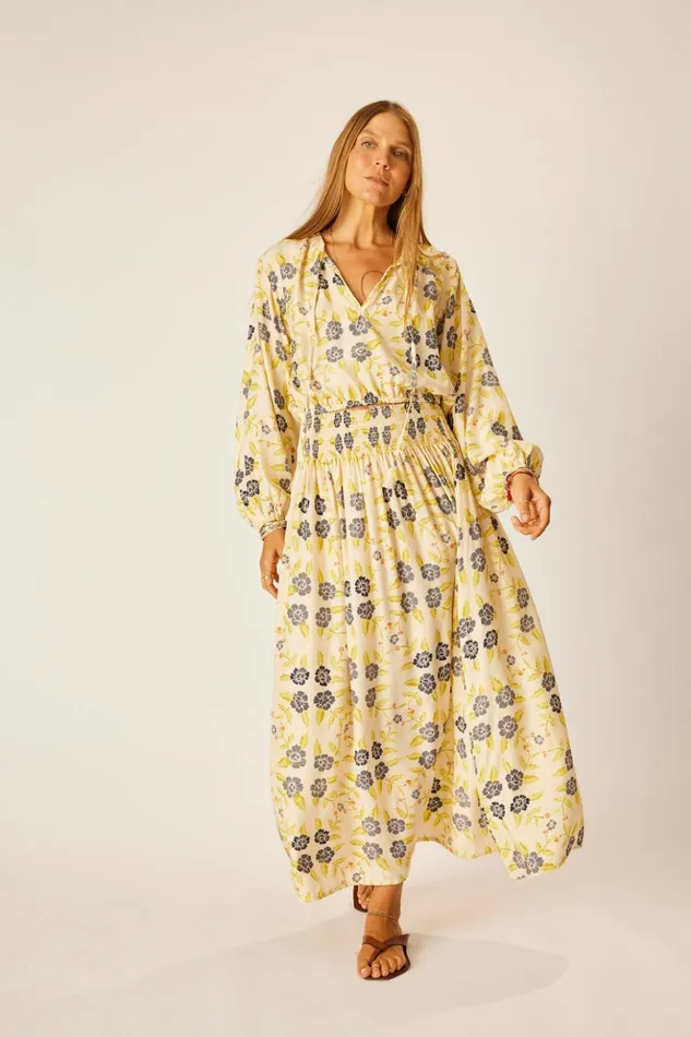 Amelia Top Prairie Indigo Women Natalie Martin Tops