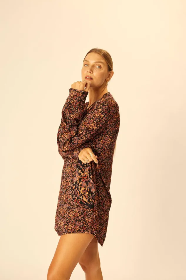 Aprs Swim Shirt Petite Fleur Noire Women Natalie Martin Coverups