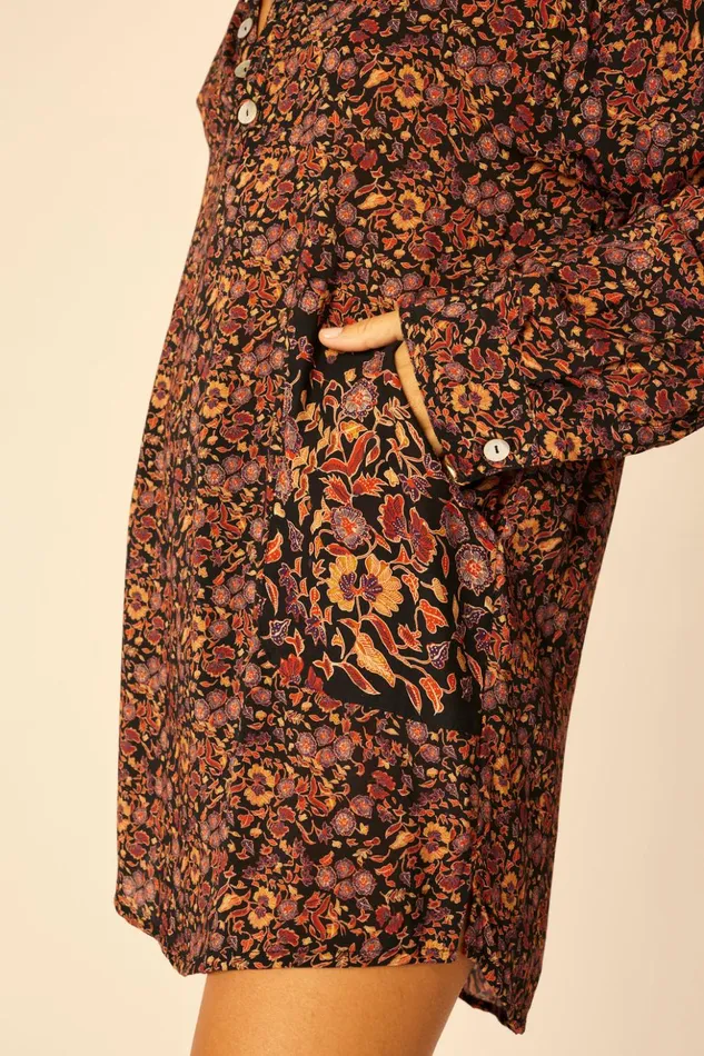 Aprs Swim Shirt Petite Fleur Noire Women Natalie Martin Coverups