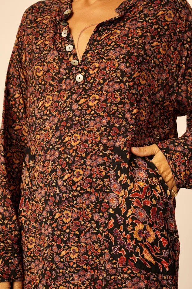 Aprs Swim Shirt Petite Fleur Noire Women Natalie Martin Coverups