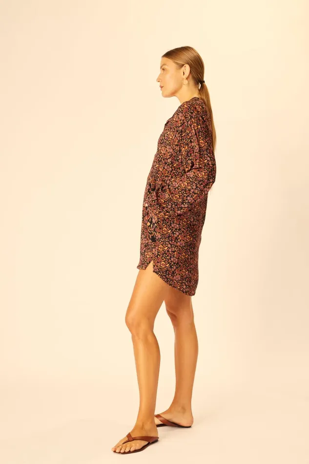 Aprs Swim Shirt Petite Fleur Noire Women Natalie Martin Coverups