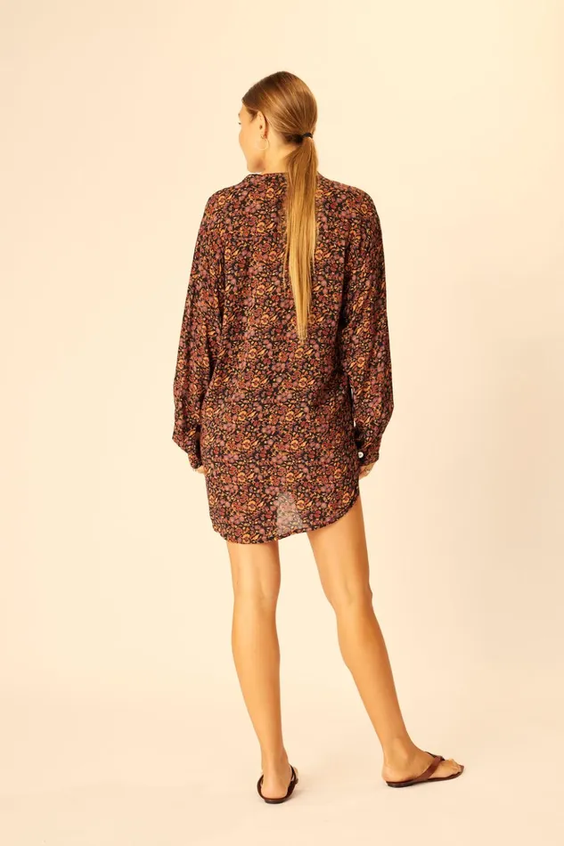 Aprs Swim Shirt Petite Fleur Noire Women Natalie Martin Coverups