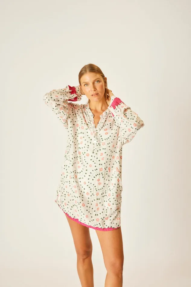 Aprs Swim Top Pinwheel Cotton Women Natalie Martin Coverups Aprs Swim Top Pinwheel Cotton Women Natalie Martin Coverups