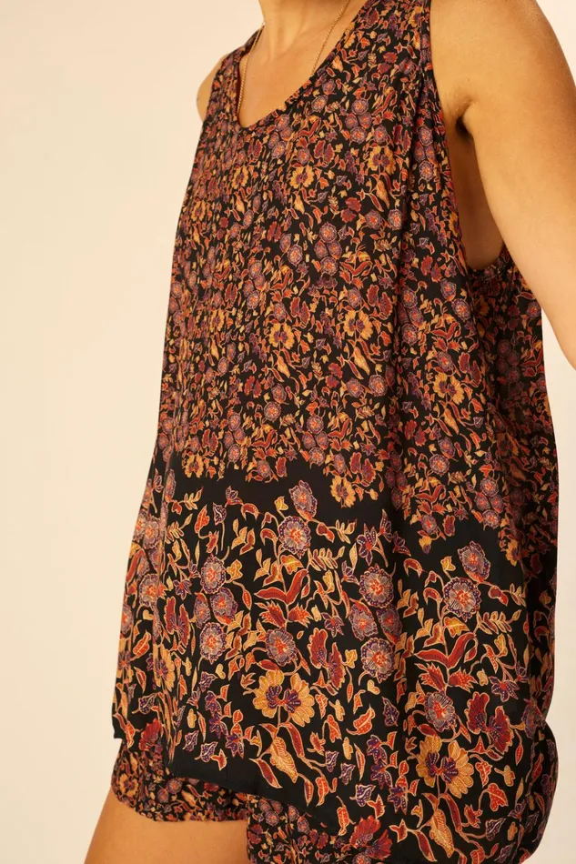 Ariana Tank Petite Fleur Noire Women Natalie Martin Tops