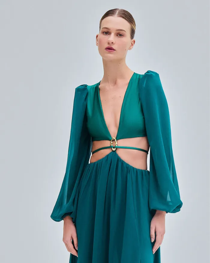 Beach Dresses Women Patbo Piscina Cutout Maxi Dress Galapagos