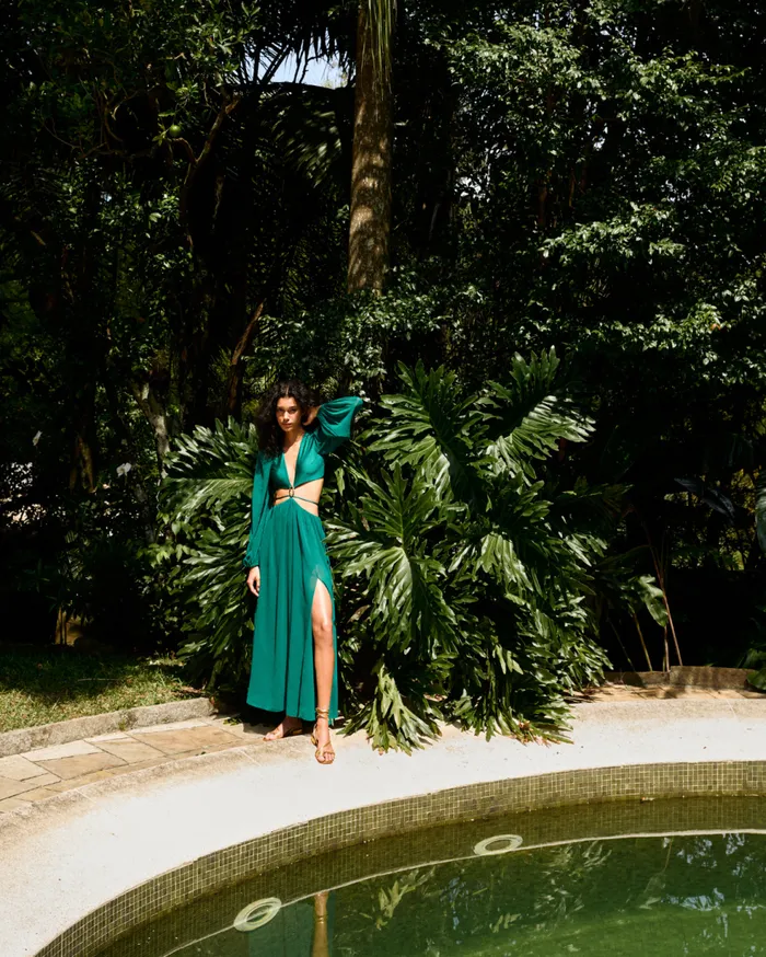 Beach Dresses Women Patbo Piscina Cutout Maxi Dress Galapagos