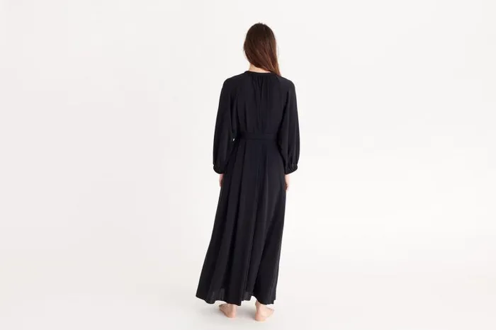 Beachwear and Accessories Womens Eres Adela Long Dress Noir