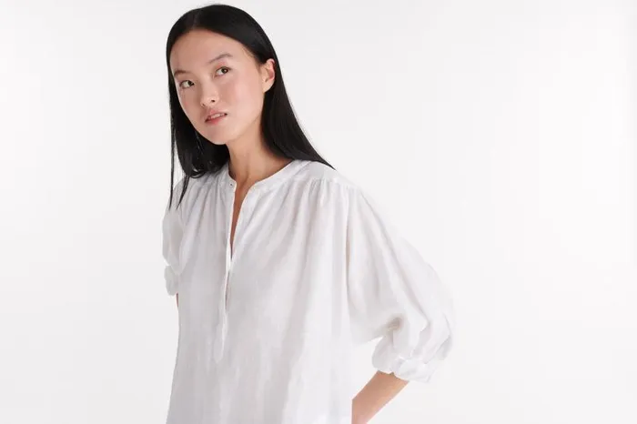 Beachwear and Accessories Womens Eres Aime Long Dress Blanc