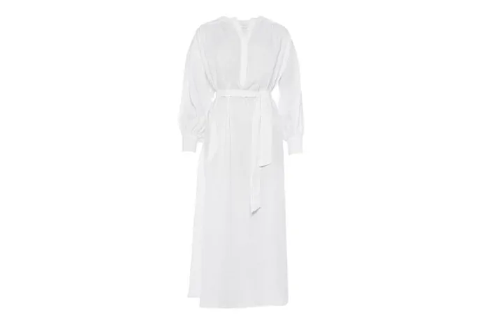 Beachwear and Accessories Womens Eres Aime Long Dress Blanc