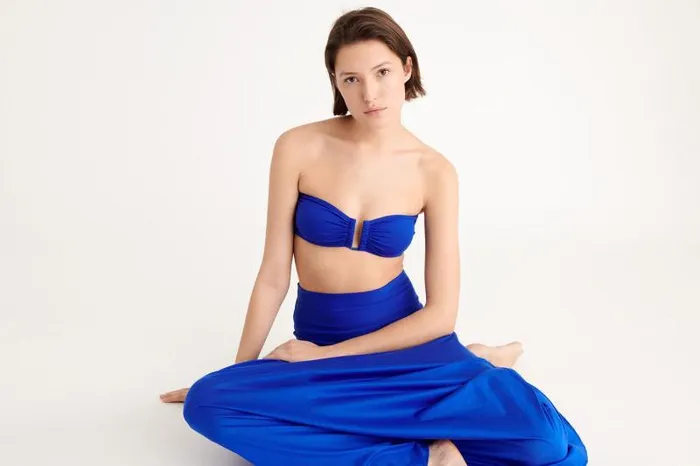 Beachwear and Accessories Womens Eres Ankara Long Dress Indigo