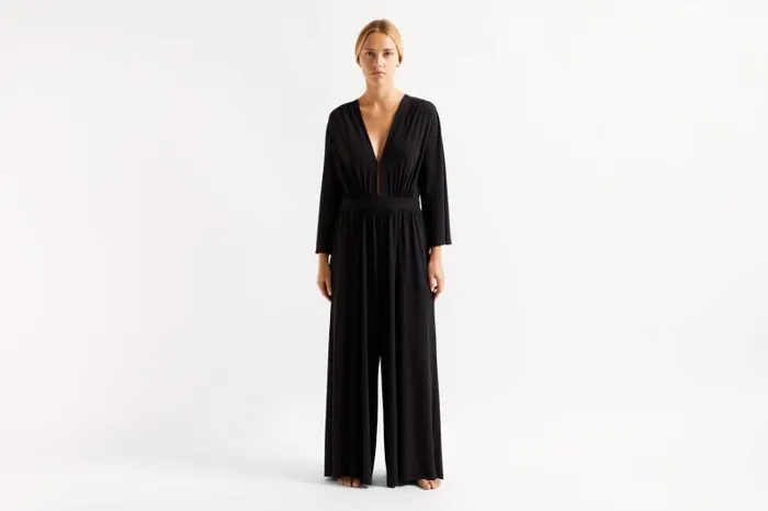 Beachwear and Accessories Womens Eres Aretha Jumpsuit Noir