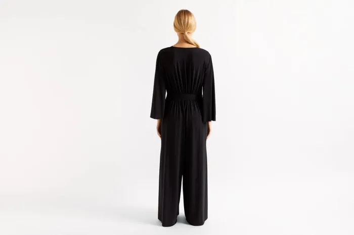 Beachwear and Accessories Womens Eres Aretha Jumpsuit Noir