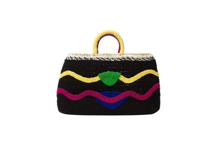Beachwear and Accessories Womens Eres Basket Besos Medium Basket Bag Multico 23h