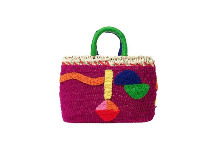 Beachwear and Accessories Womens Eres Basket Besos Micro Basket Bag Multico 23h Beachwear and Accessories Womens Eres Basket Besos Micro Basket Bag Multico 23h
