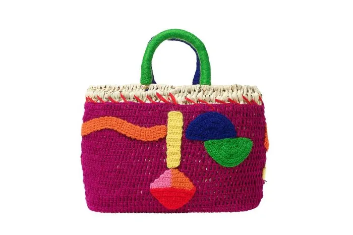 Beachwear and Accessories Womens Eres Basket Besos Micro Basket Bag Multico 23h