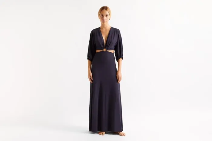 Beachwear and Accessories Womens Eres Carmen Long Dress Bain De Minuit