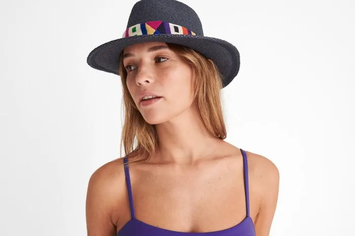 Beachwear and Accessories Womens Eres Ignacio Hat Carbone 24e