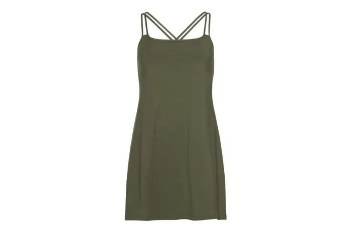 Beachwear and Accessories Womens Eres Inga Short Dress Olive Noire