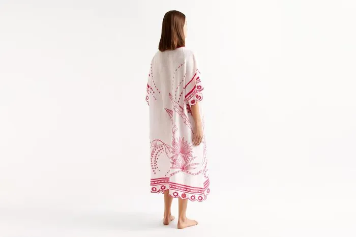 Beachwear and Accessories Womens Eres Miranda Kaftan Grenadine 23eblanc