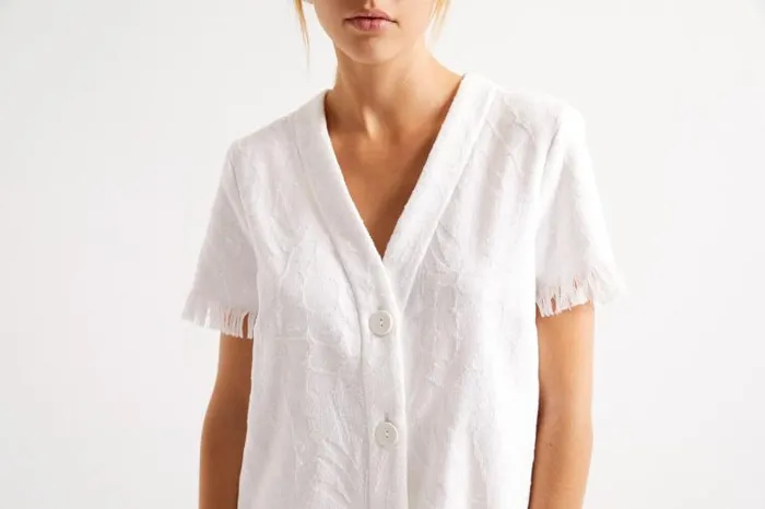 Beachwear and Accessories Womens Eres Nectar Shirt Blanc