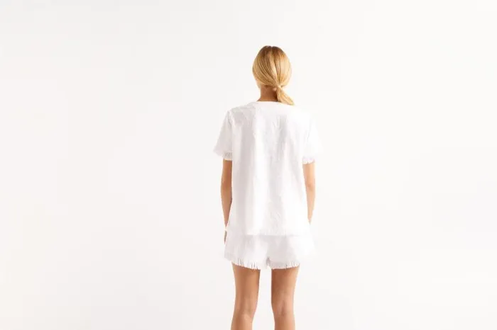 Beachwear and Accessories Womens Eres Nectar Shirt Blanc