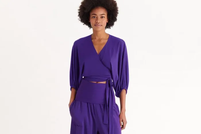 Beachwear and Accessories Womens Eres Nina Wraparound Top Inka