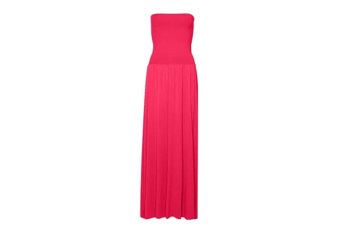 Beachwear and Accessories Womens Eres Oda Long Bustier Dress Grenadine 23e