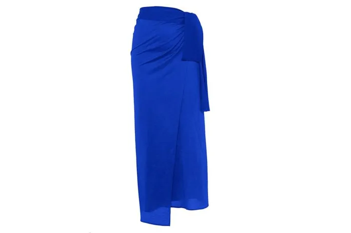 Beachwear and Accessories Womens Eres Peplum 2 Long Sarong Indigo