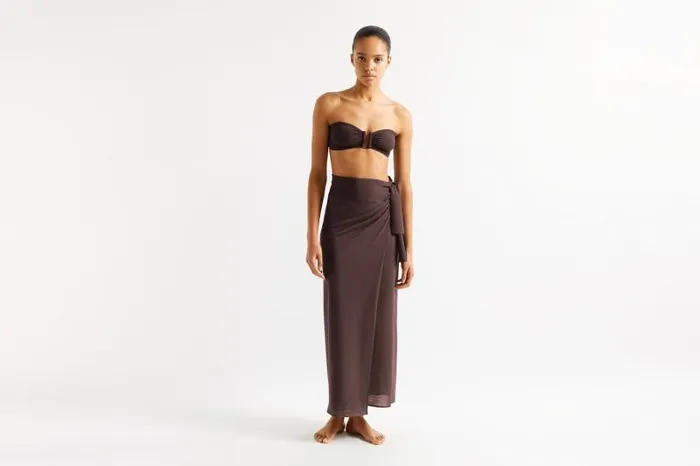 Beachwear and Accessories Womens Eres Peplum 2 Long Sarong Tonka 23e