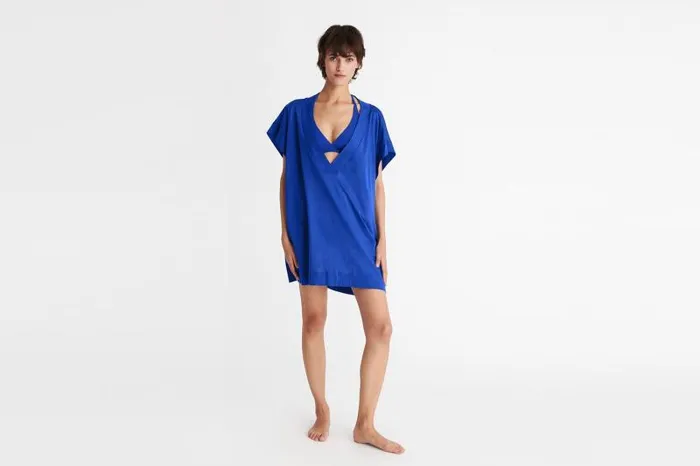 Beachwear and Accessories Womens Eres Renee Tshirt Indigo