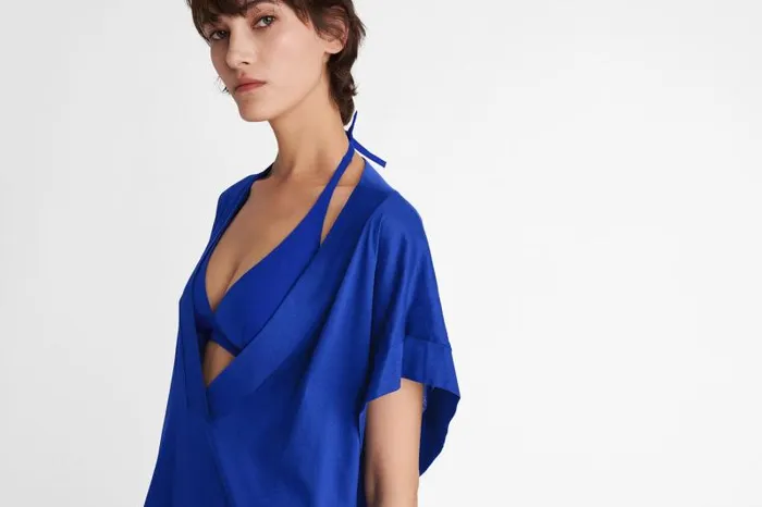 Beachwear and Accessories Womens Eres Renee Tshirt Indigo