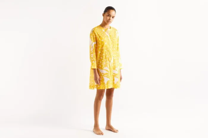 Beachwear and Accessories Womens Eres Ricardo Ananas Short Tunic Imprime Ananas Passion Beachwear and Accessories Womens Eres Ricardo Ananas Short Tunic Imprime Ananas Passion