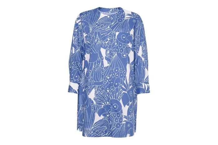 Beachwear and Accessories Womens Eres Ricardo Perroquet Short Tunic Imprime Perroquet Maracas