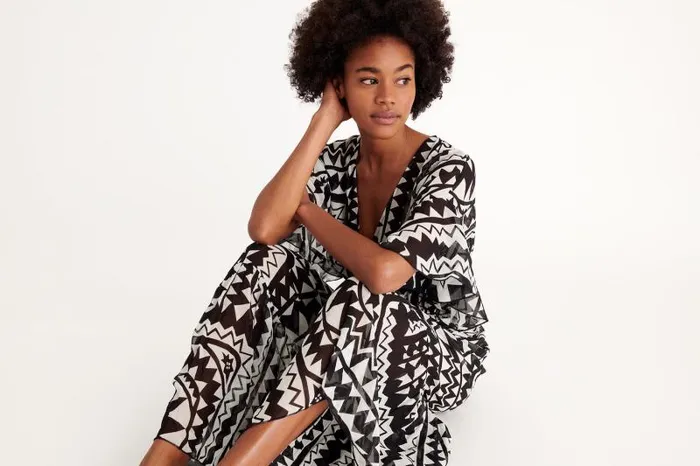Beachwear and Accessories Womens Eres Rivage Long Dress Imprime Tribu