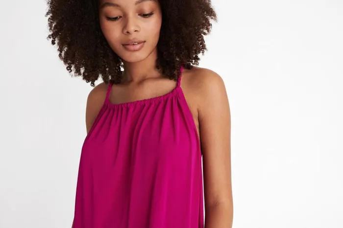 Beachwear and Accessories Womens Eres Sheila Long Dress Sunset 23h