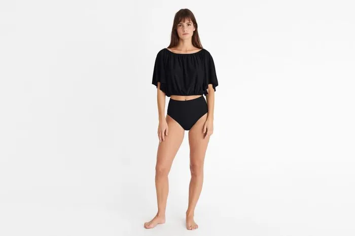 Beachwear and Accessories Womens Eres Solal Crop Top Ultra