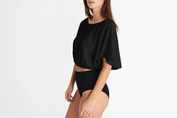 Beachwear and Accessories Womens Eres Solal Crop Top Ultra