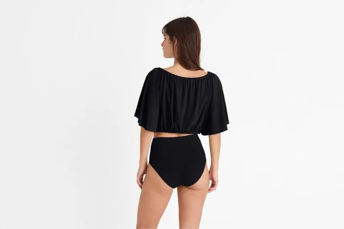Beachwear and Accessories Womens Eres Solal Crop Top Ultra